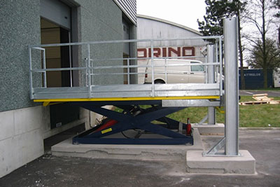 Intraboss product image of Dock Scissor Lift