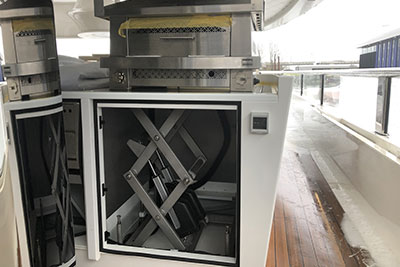 Intraboss product image of SuperYacht Lift System